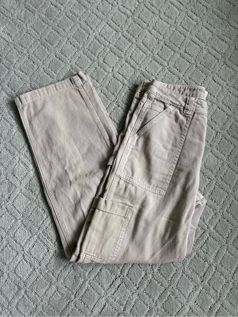 Garage Cargo Pants in Light Taupe